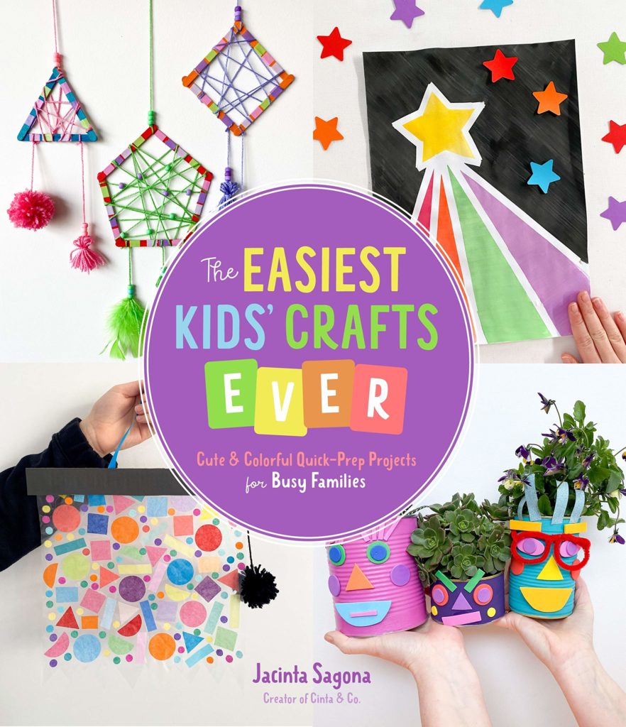 Book cover image for The Easiest Kids Crafts Ever by Jacinta Sagona