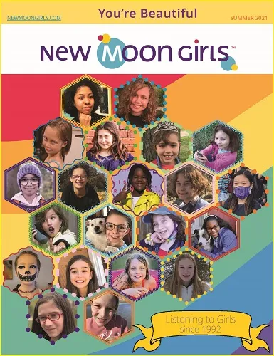 Girls honored for being themselves on the cover of New Moon Girls magazine